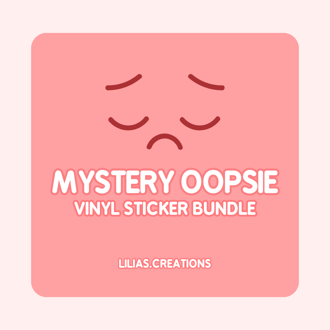 Mystery Oopsie Sticker Bundle