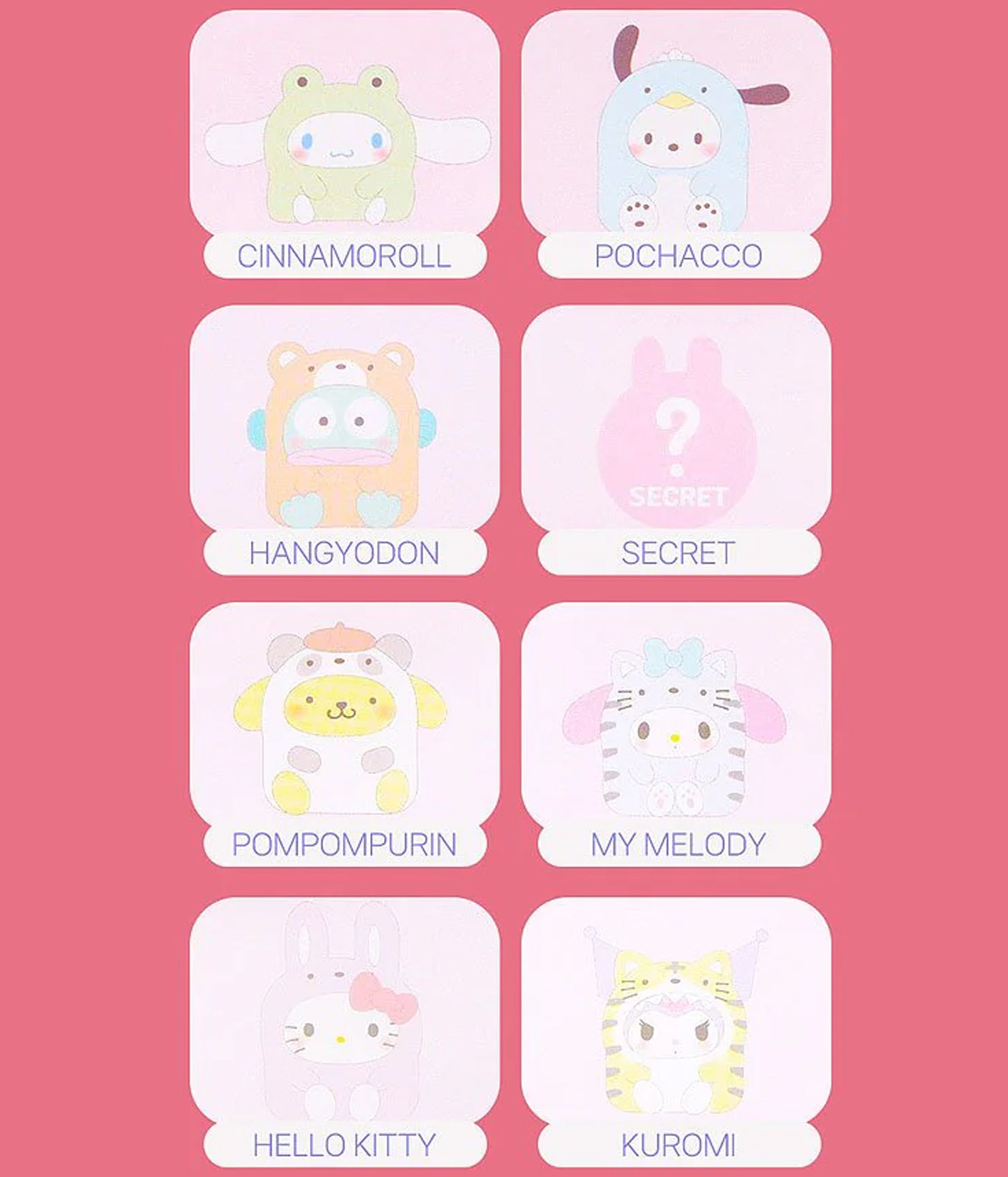 Sanrio Characters - Animal Figures - Blind Box